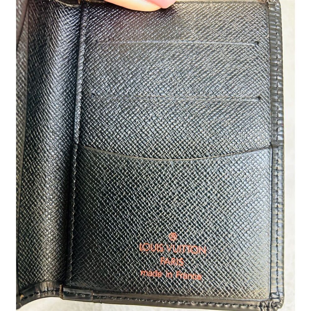 Louis Vuitton Unisex Black Epi Leather Bifold Pocket Organizer Wallet - Picture 4 of 14